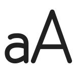 Text Change Case SVG Icon
